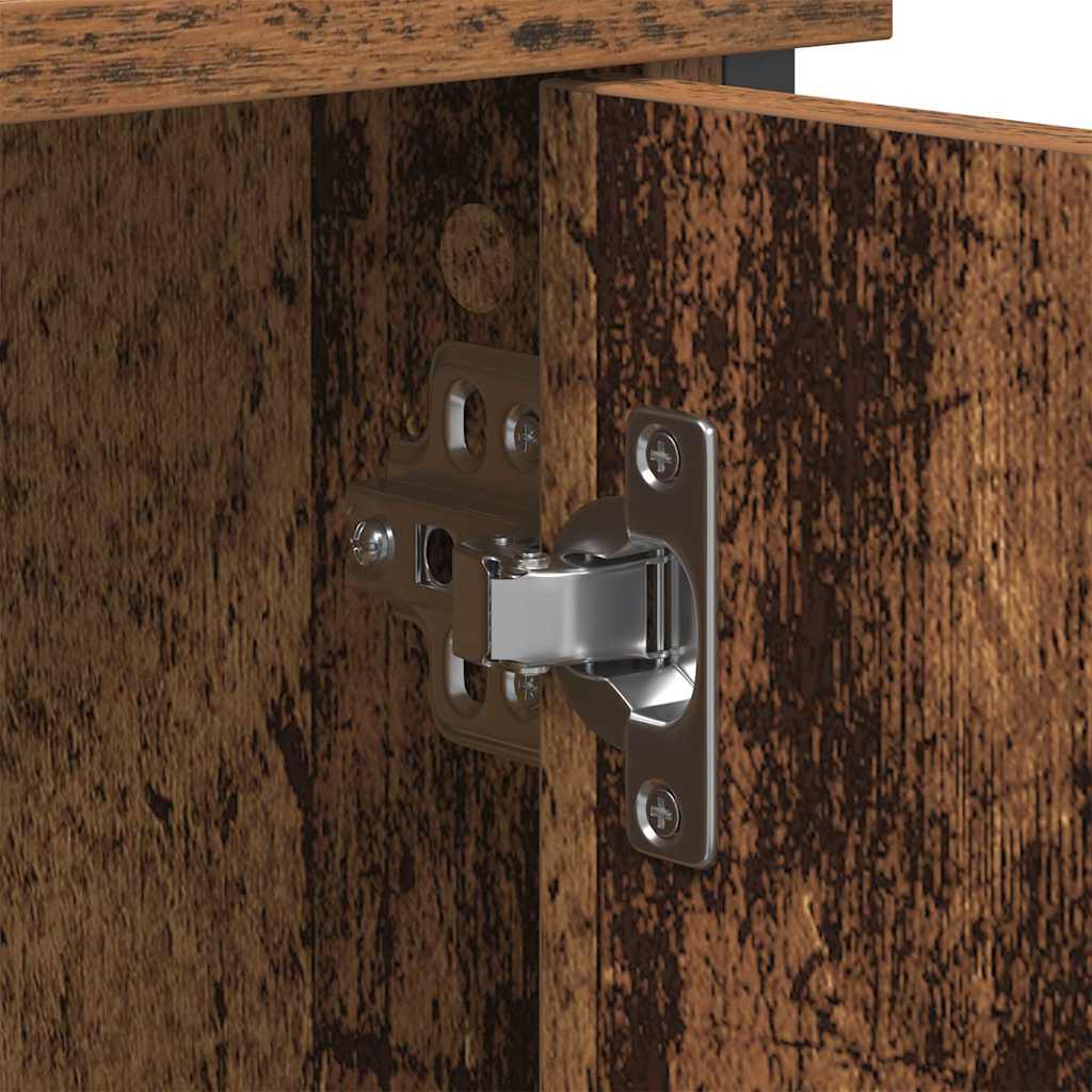 TV-Möbel Åldrat Trä TV-Skåp 101 x 35 x 65 cm