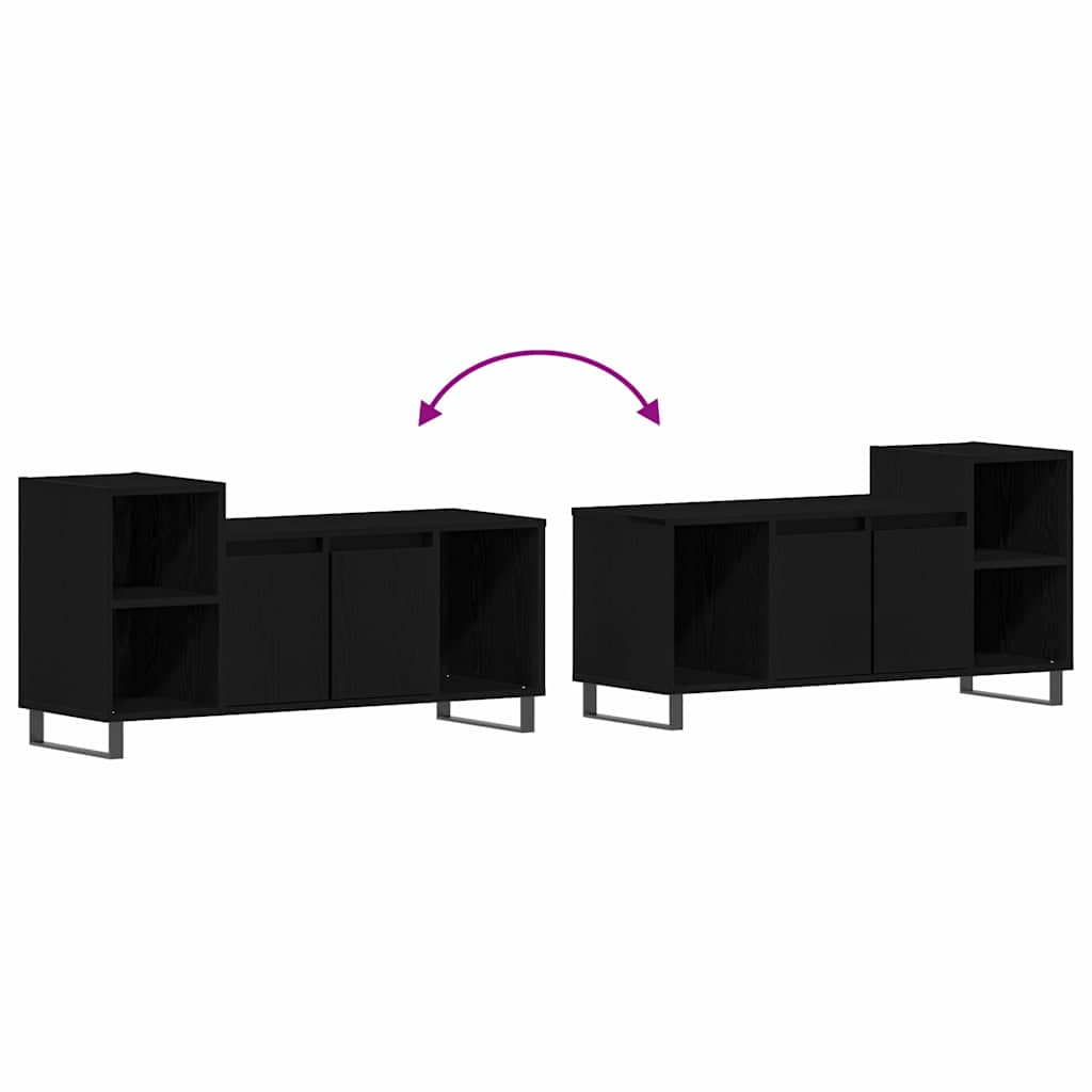 TV-Möbel Svart Ek TV-Skåp 100 x 35 x 55 cm