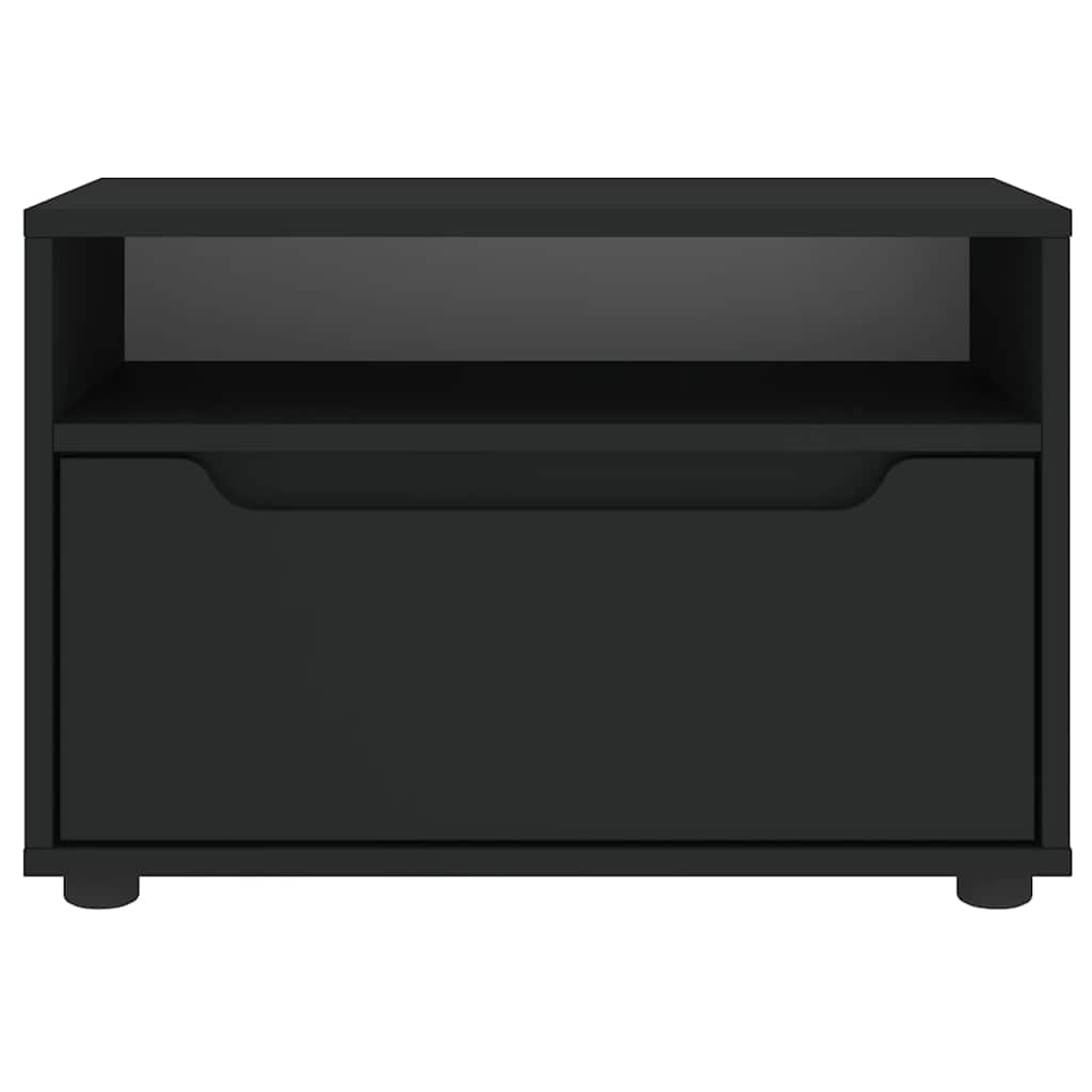 TV-Möbel Svart TV-Bänk VISNES 60x40x38 cm