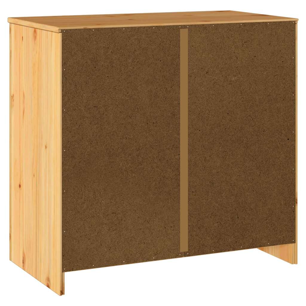 Skåp Drammen Ek 79 x 43 x 75.5 cm Massivt tallträ