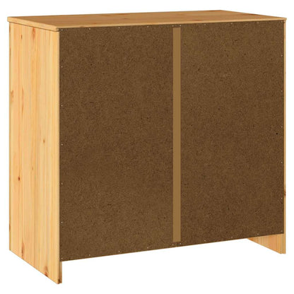 Skåp Drammen Ek 79 x 43 x 75.5 cm Massivt tallträ