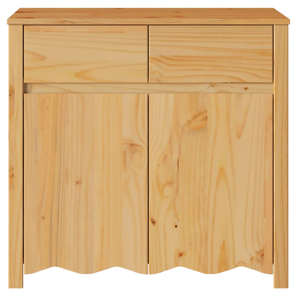 Skåp Drammen Ek 79 x 43 x 75.5 cm Massivt tallträ