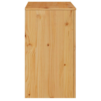 Skåp Drammen Ek 79 x 43 x 75.5 cm Massivt tallträ