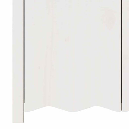 Skåp Drammen Vit 79 x 43 x 75.5 cm Massivt tallträ