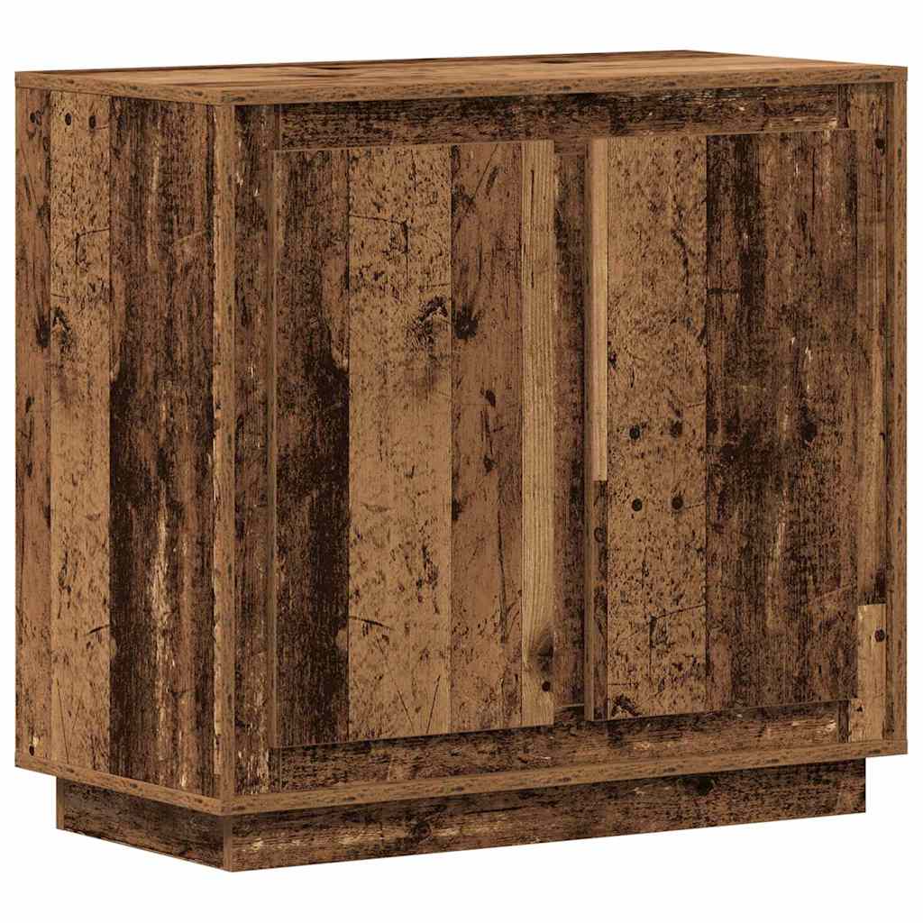 Skänk Gammalt trä 80 x 34 x 75 cm Konstruerat trä
