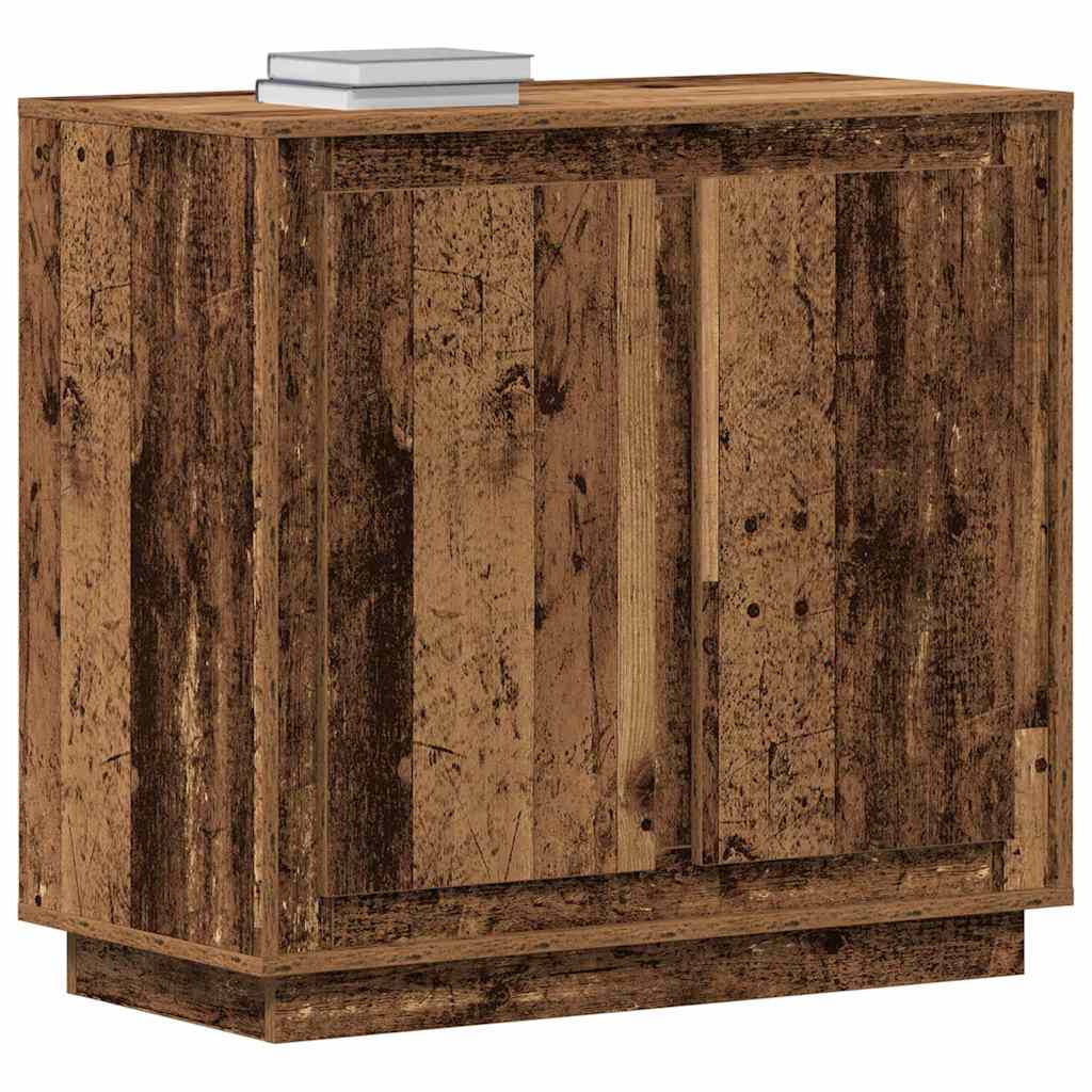 Skänk Gammalt trä 80 x 34 x 75 cm Konstruerat trä