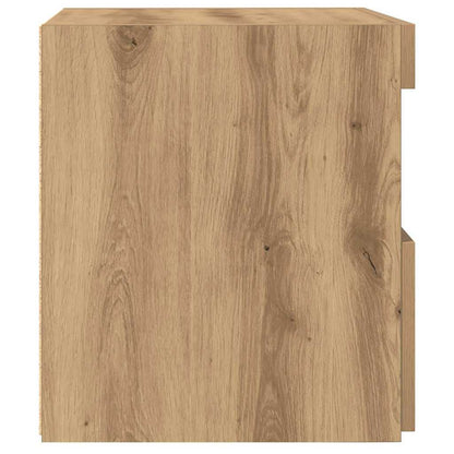 Sängbord 2 pcs artisan ek 50 x 40 x 45 cm Konstruerat trä