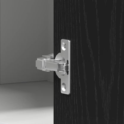 Köksinredning Överskåp hörnskåp Svart Ek 57 x 57 x 60 cm