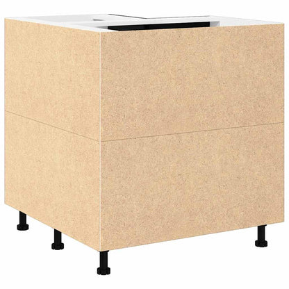 Köksinredning Underskåp Hörn Svart Ek 75.5 x 75.5 x 81.5 cm