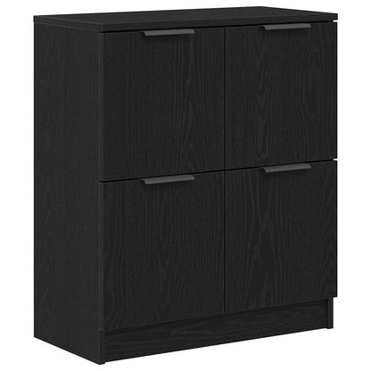 Skåp Svart ek 180 x 30 x 70 cm Konstruerat trä