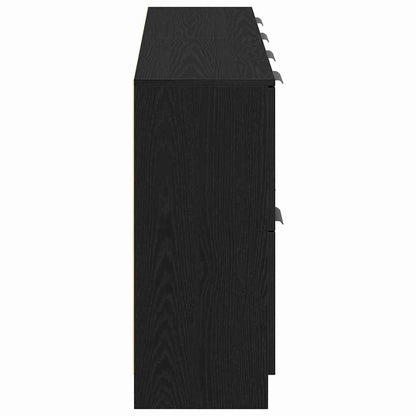 Skåp Svart ek 180 x 30 x 70 cm Konstruerat trä