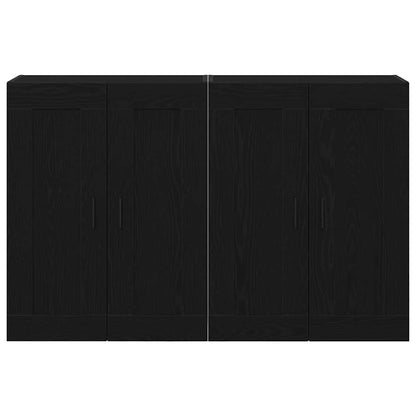 Väggmonterat skåp 2 pcs artisan ek 160 x 34 x 90 cm