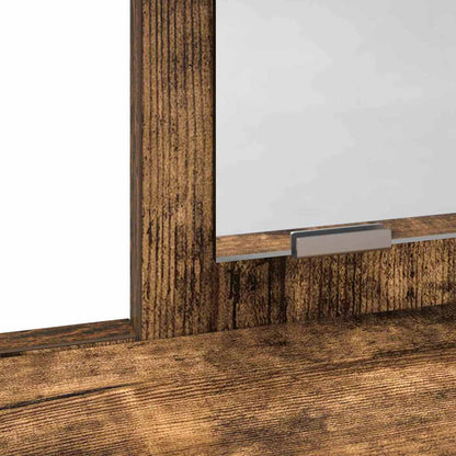 Sminkbord Rökfärgad Ek 79 x 41 x 140 cm