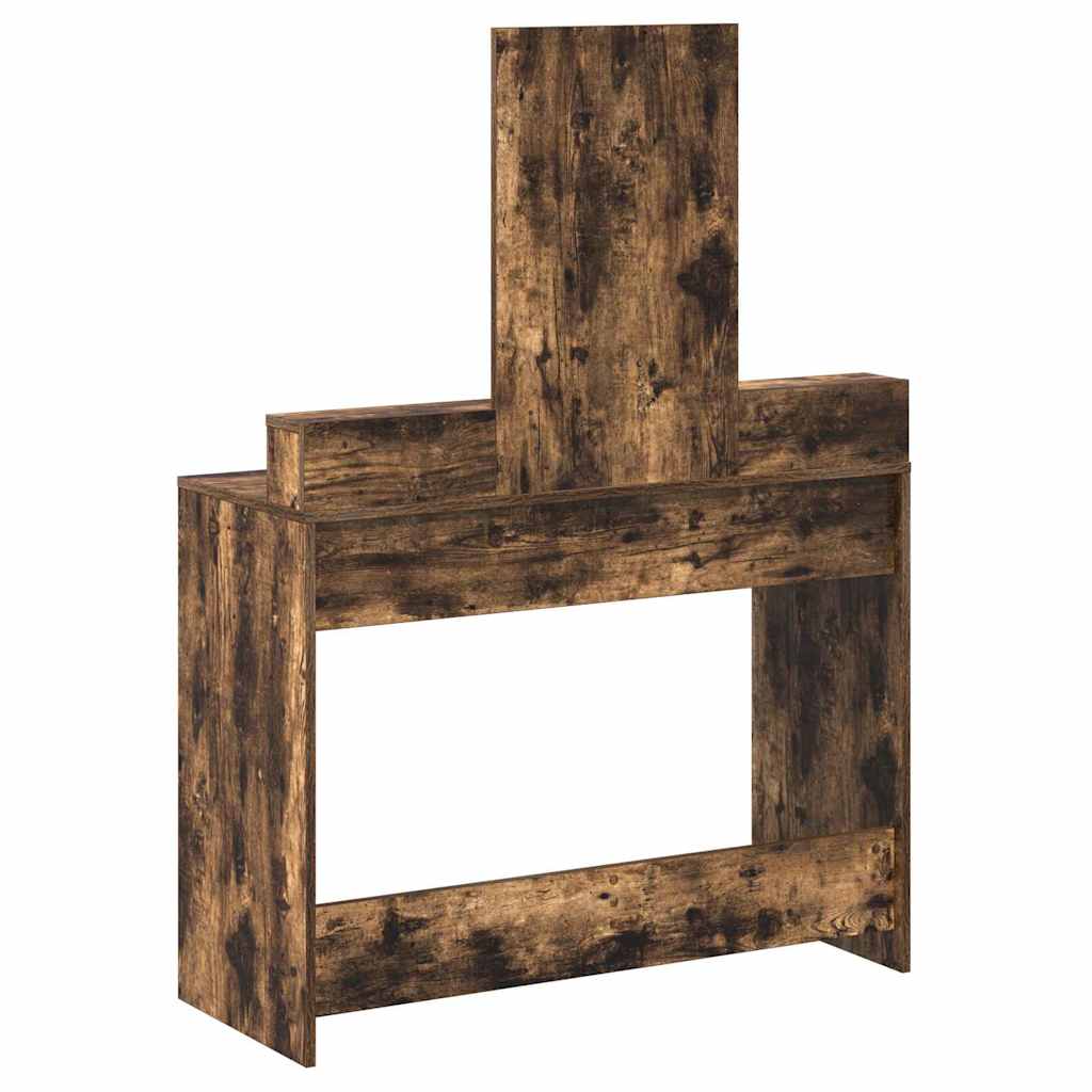 Sminkbord Rökfärgad Ek 100 x 41 x 140 cm