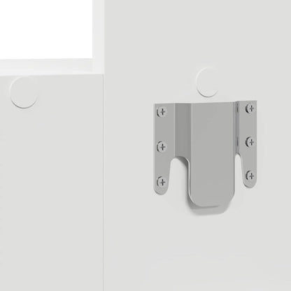 Sminkbord Smyckebord med låda Vit 83 x 40 x 70 cm