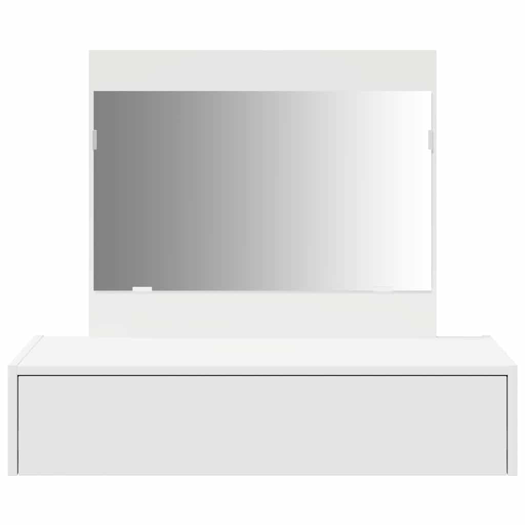 Sminkbord Smyckebord med låda Vit 83 x 40 x 70 cm