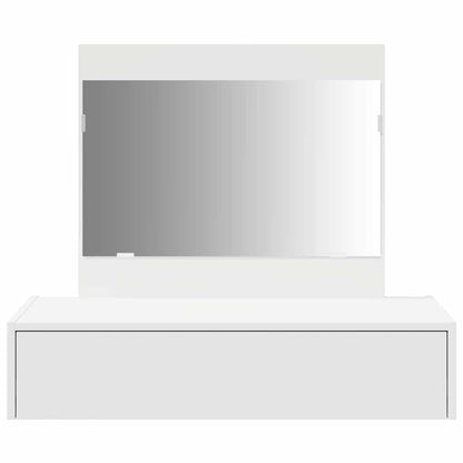 Sminkbord Smyckebord med låda Vit 83 x 40 x 70 cm