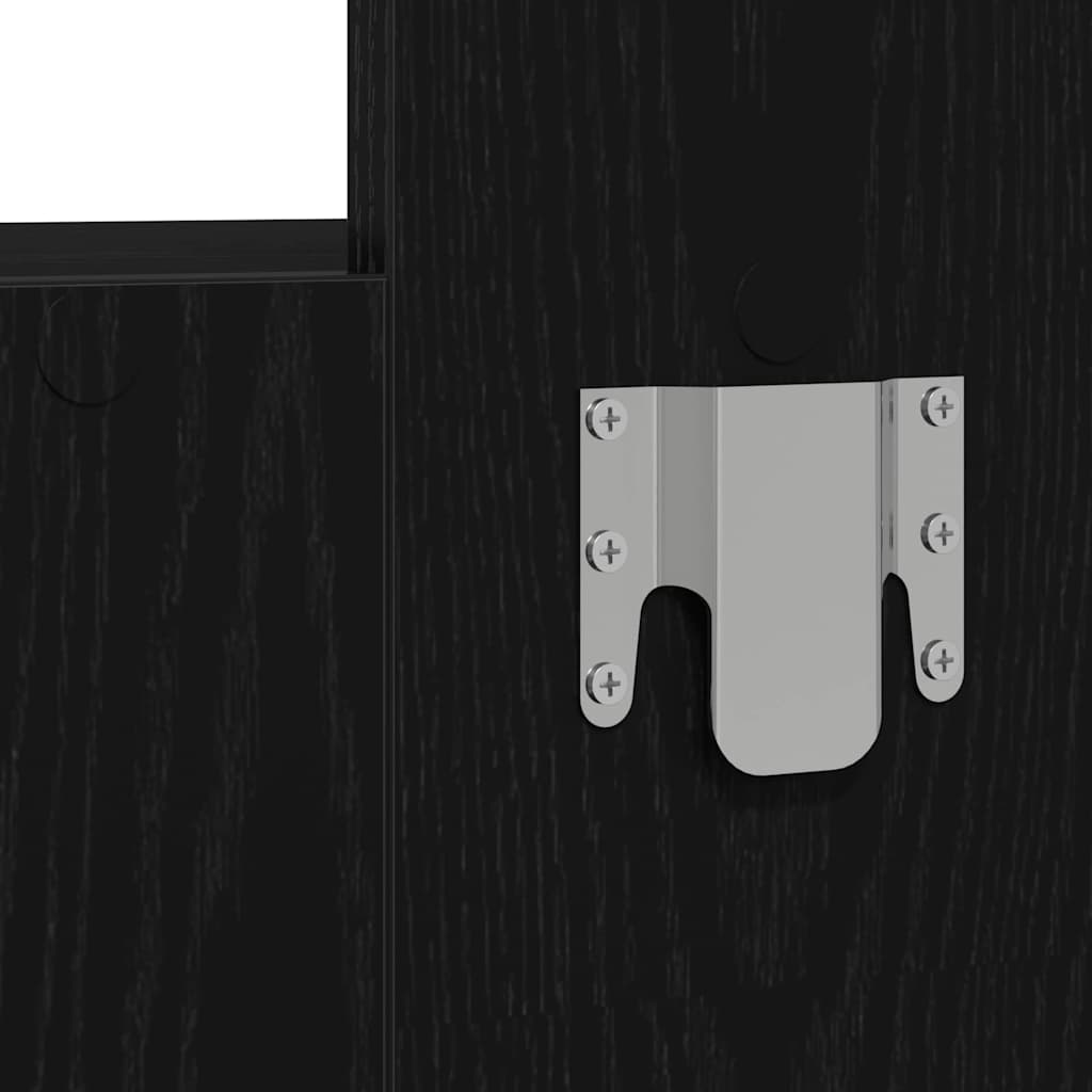 Sminkbord Smyckebord med låda Svart 83 x 40 x 70 cm