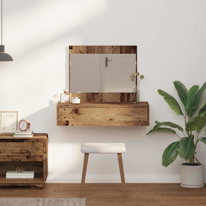 Sminkbord Smyckebord med låda Brun 83 x 40 x 70 cm