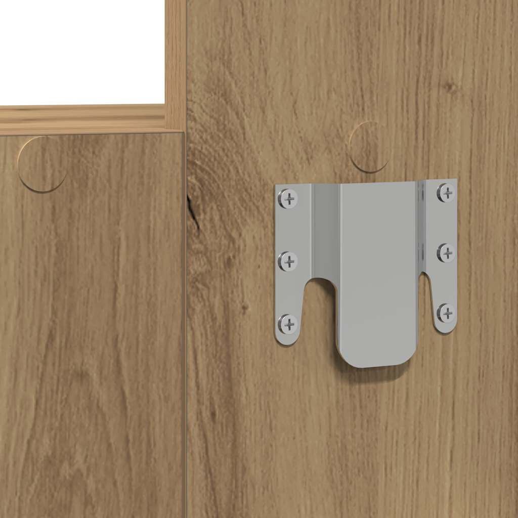 Sminkbord Smyckebord med låda Brun 83 x 40 x 70 cm