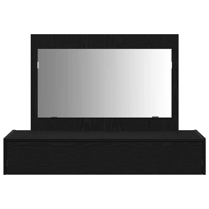 Sminkbord Smyckebord med låda Svart 100 x 40 x 70 cm