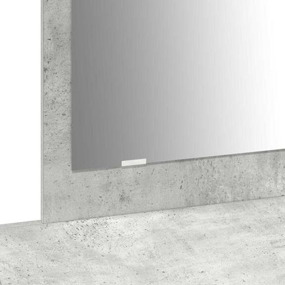 Sminkbord Smyckebord med låda Grå 100 x 40 x 70 cm