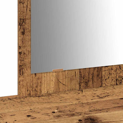 Sminkbord Smyckebord med låda Brun 100 x 40 x 70 cm