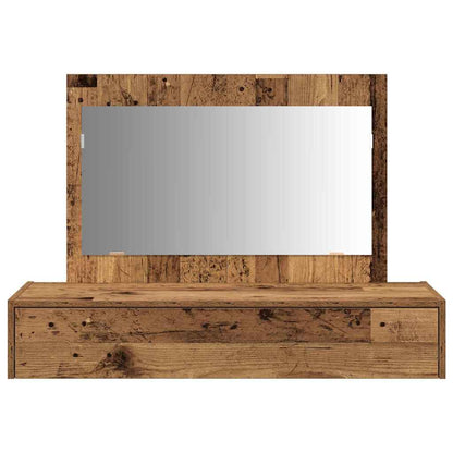 Sminkbord Smyckebord med låda Brun 100 x 40 x 70 cm