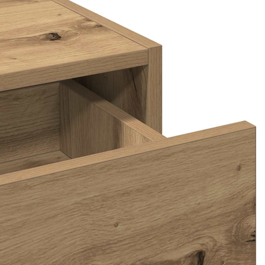 Sminkbord Smyckebord med låda Brun 100 x 40 x 70 cm