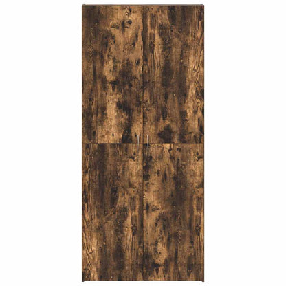 Skoskåp Flerfärgsdesign 80 x 35.5 x 180 cm Konstruerat trä