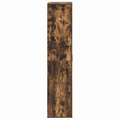 Skoskåp med dörr Brun 80 x 39 x 180 cm Konstruerat trä