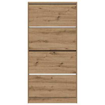 Skåp för skor artisan ek 80 x 21 x 163.5 cm Konstruerat trä