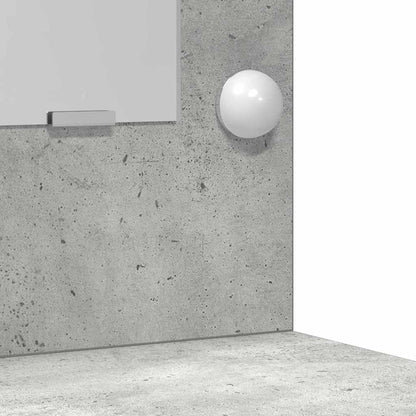 Smyckebord med låda 2 pcs Grå 50 x 41 x 135 cm Konstruerat trä