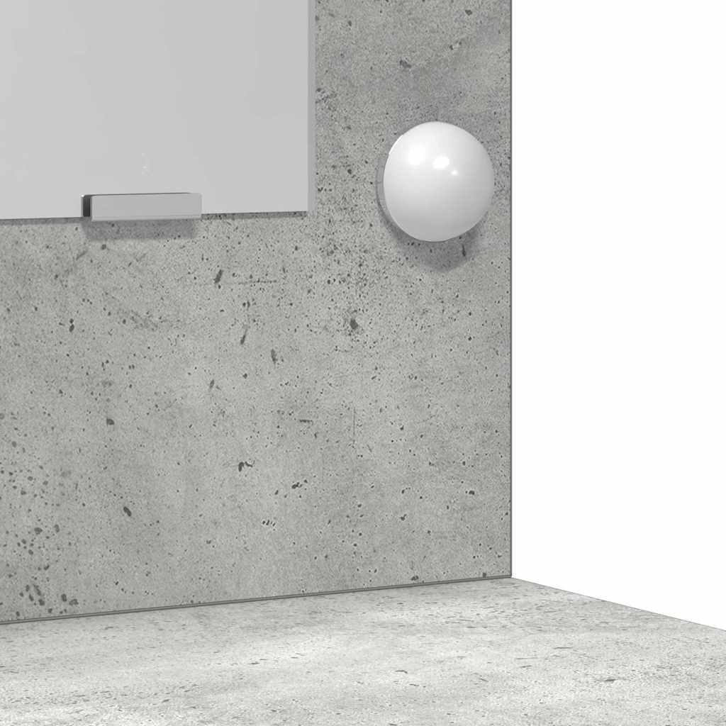 Smyckebord med låda 2 pcs Grå 40 x 41 x 75 cm Konstruerat trä