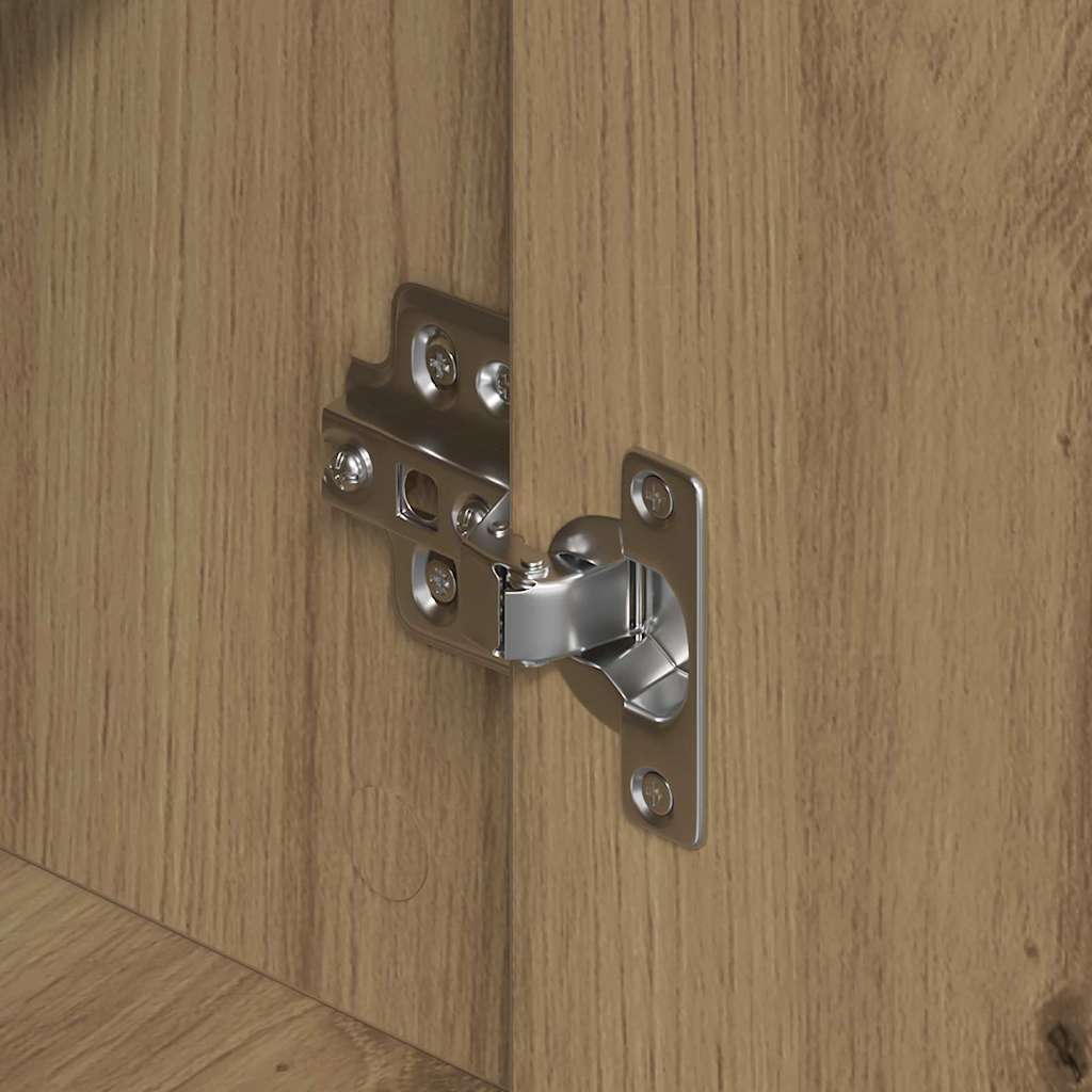 Skåp 2 pcs artisan ek 79 x 38 x 80 cm Konstruerat trä