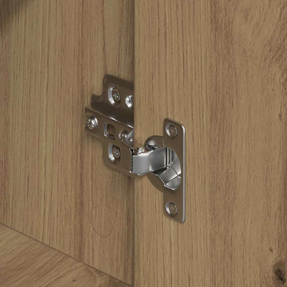 Skåp 2 pcs artisan ek 79 x 38 x 80 cm Konstruerat trä