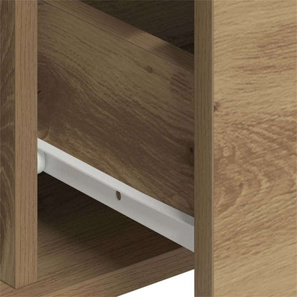 Skåp med låda 2 pcs artisan ek 60 x 31 x 84 cm Konstruerat trä