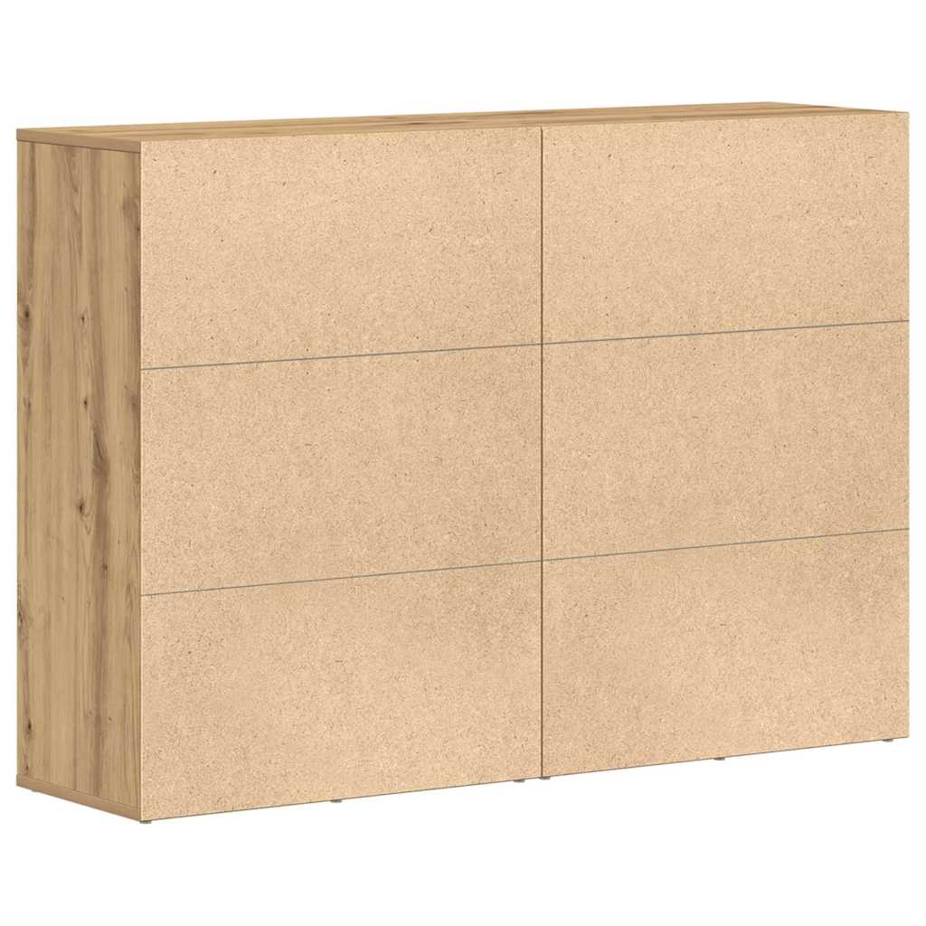 Skåp med låda 2 pcs artisan ek 60 x 31 x 84 cm Konstruerat trä