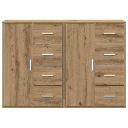 Skåp med låda 2 pcs artisan ek 60 x 31 x 84 cm Konstruerat trä