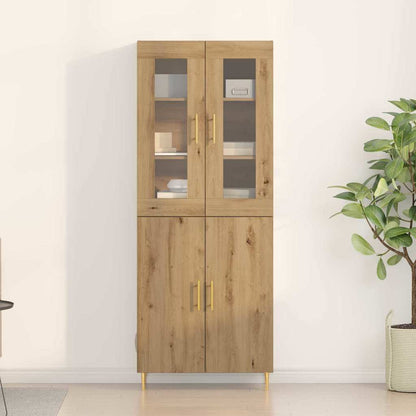 Skåp 2 pcs artisan ek 69.5 x 34 x 180 cm Konstruerat trä