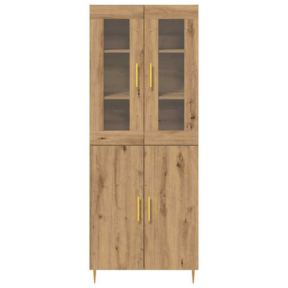 Skåp 2 pcs artisan ek 69.5 x 34 x 180 cm Konstruerat trä