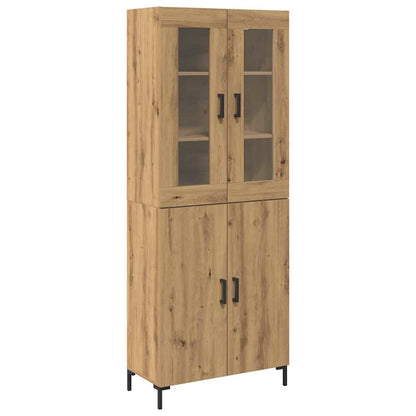 Skåp 2 pcs artisan ek 69.5 x 34 x 180 cm Konstruerat trä