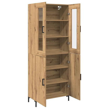 Skåp 2 pcs artisan ek 69.5 x 34 x 180 cm Konstruerat trä