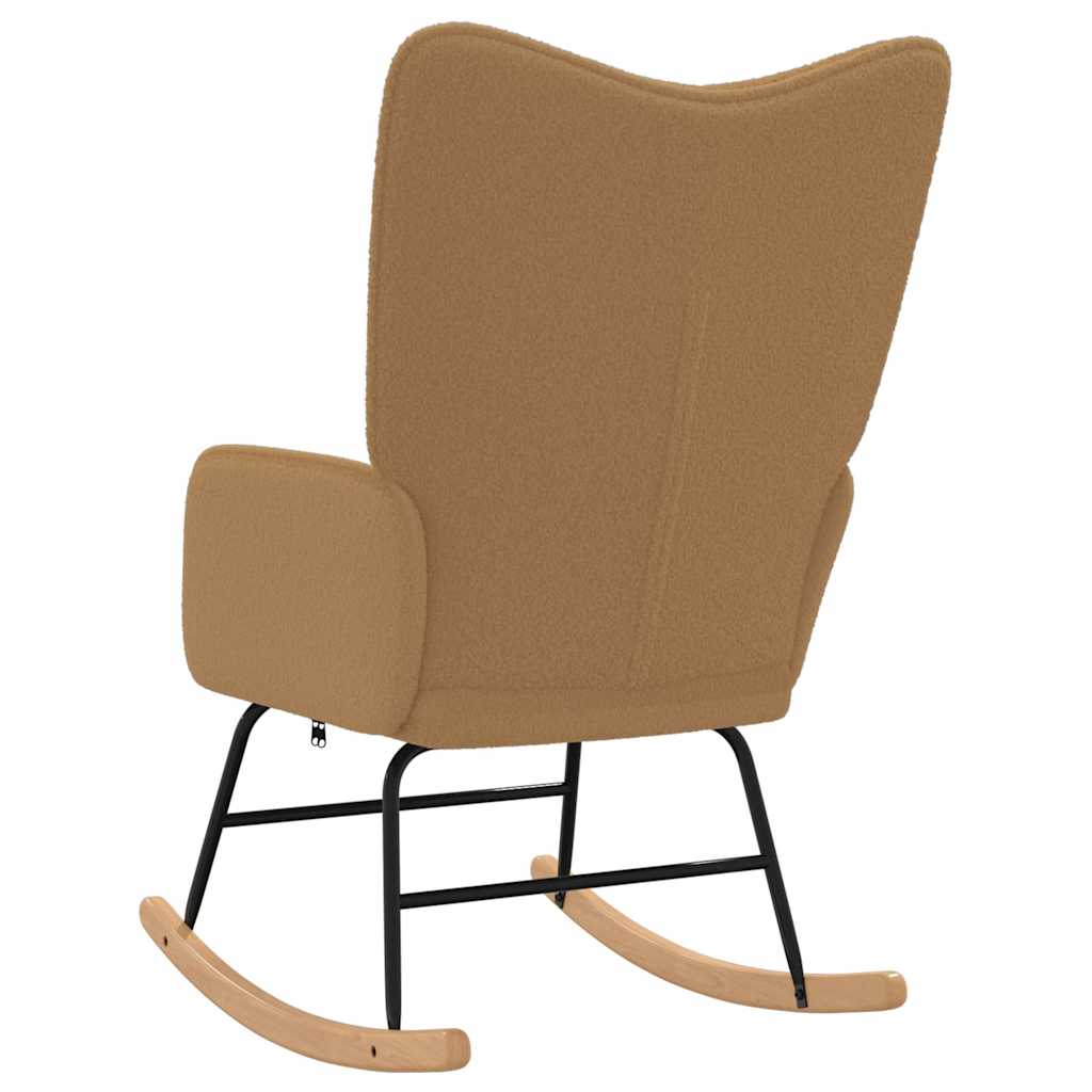 Fåtölj Beige 61 x 78 x 98 cm tyg