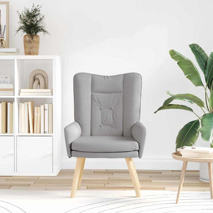 Fåtölj Grå Moln Grå 63 x 67 x 94 cm tyg