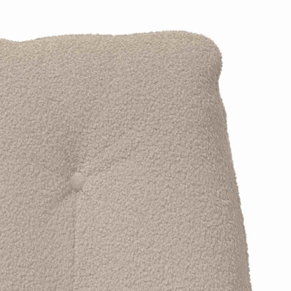 Fåtölj Ljusgrå 69 x 74 x 93 cm tyg