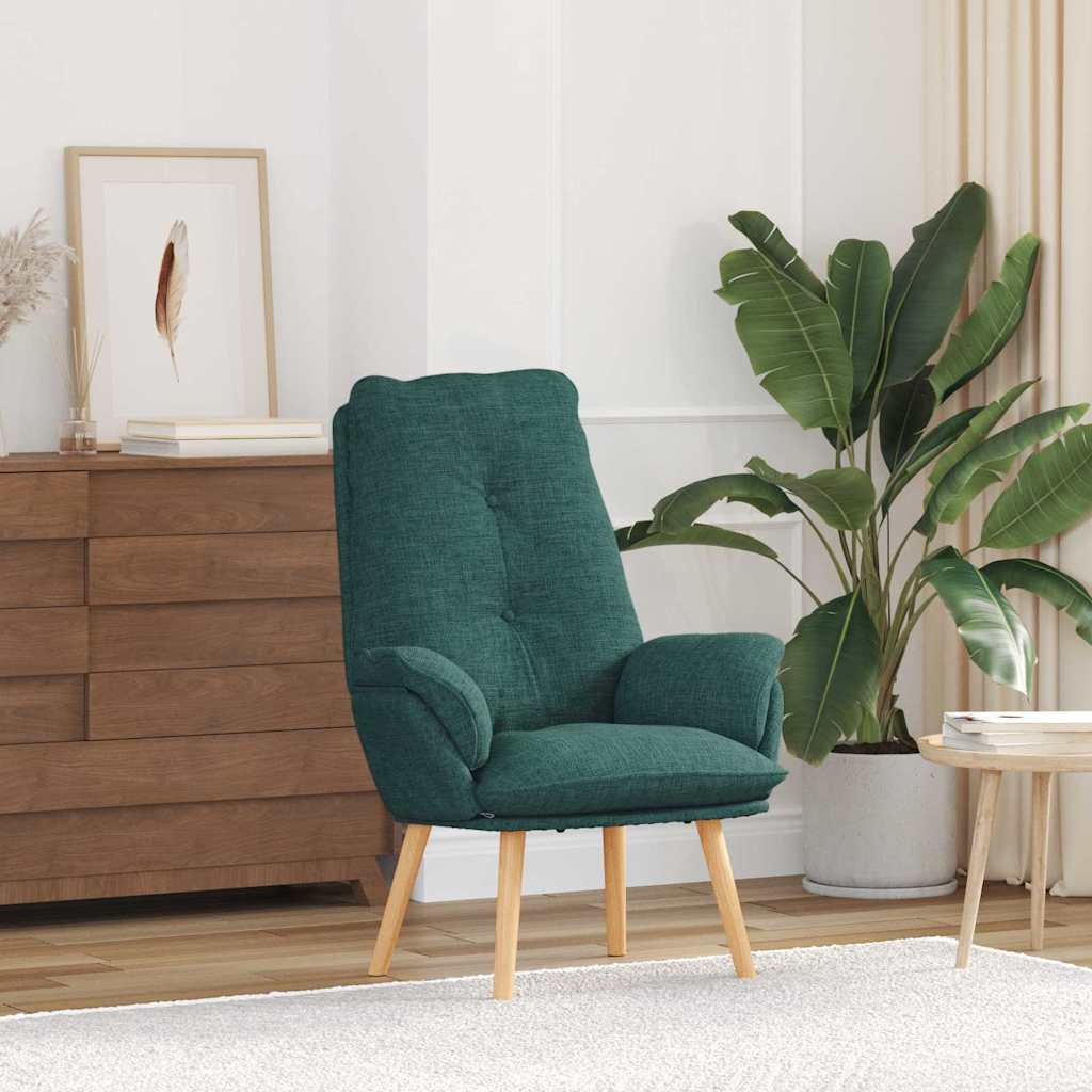 Fåtölj Grön Mörkgrön 69 x 74 x 93 cm tyg