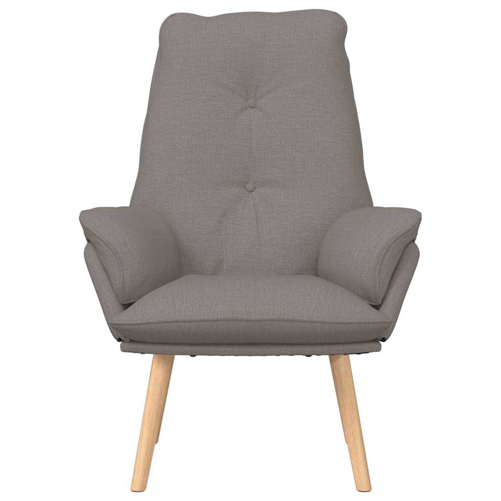 Fåtölj Taupe 69 x 74 x 93 cm tyg