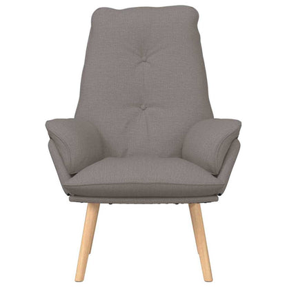 Fåtölj Taupe 69 x 74 x 93 cm tyg