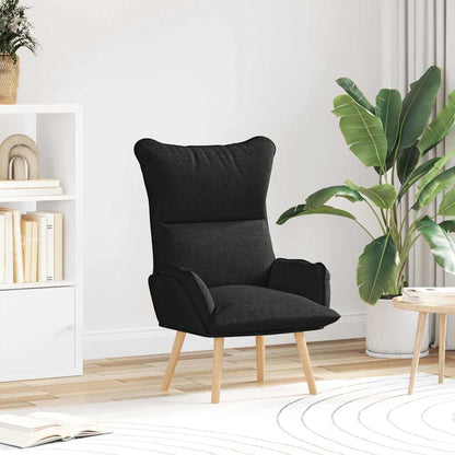 Avkopplande stol Svart 69 x 74 x 93 cm tyg